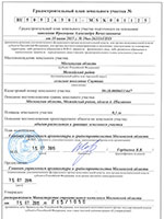 Государственный план земельного участка
